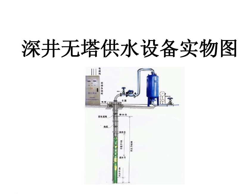 若尔盖县井泵无塔式供水设备